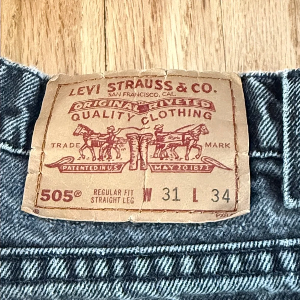 1994 USA Vintage Levis 505 - Picture 2 of 12
